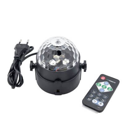 Диско-шар светодиодный LED Party Light с пультом-1